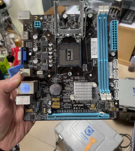 昂达H61主板、ONDA H61C 实图拍...