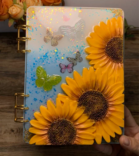 【定制款】原创设计」向阳而生-向日葵，滴胶...