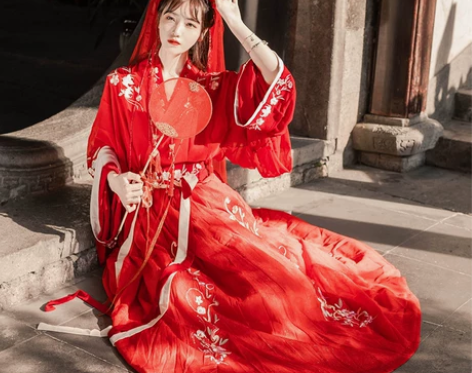 七夕限定【青衣阮】五五年原创汉服女大袖交领...