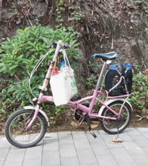 16寸英骑牌单速折叠自行车 代友出让价格可...