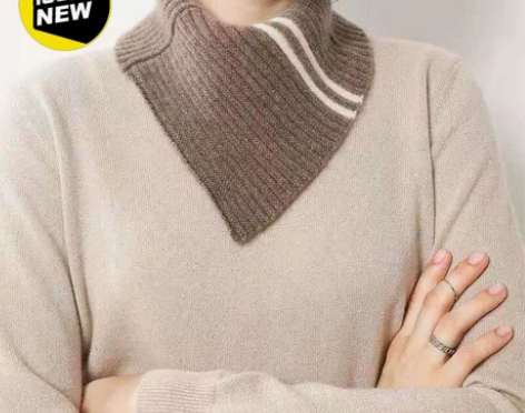#小样囤多了#全新羊绒围脖女冬季保暖简约脖...