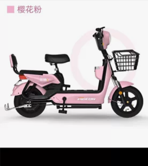 飞鸽新国标电车48V电动车小型亲子代步电瓶...