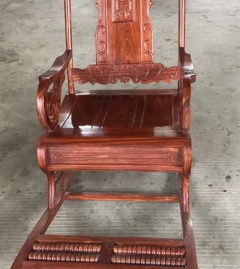 摇椅刺猬紫檀花梨木实木红木全新晃晃衣悠悠椅...