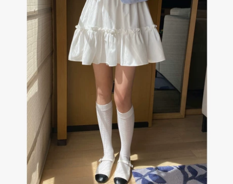 Moby 版型超正！夏季甜美蓬蓬蛋糕裙女木...