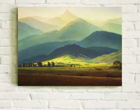 客厅装饰画美式无框画壁画卧室挂画办公室餐厅...