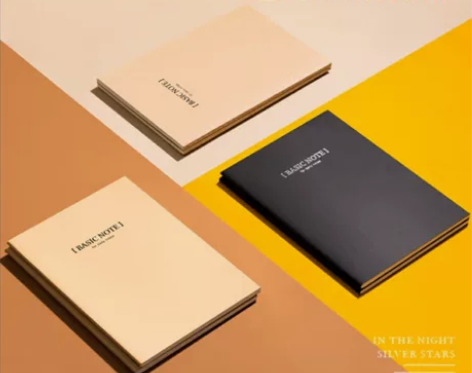 得力(deli)牛皮纸缝线软抄本 办公记事...