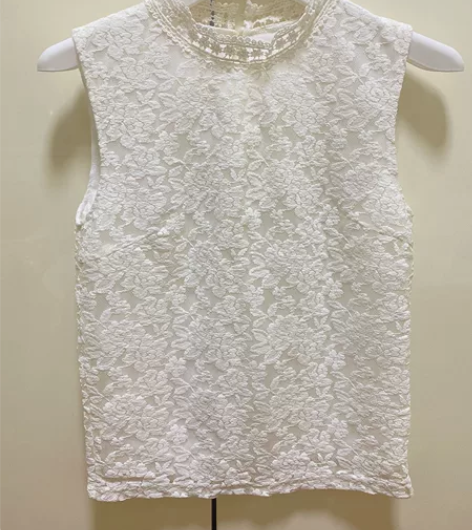 白色蕾丝背心， 感兴趣的话点“我想要”和我...