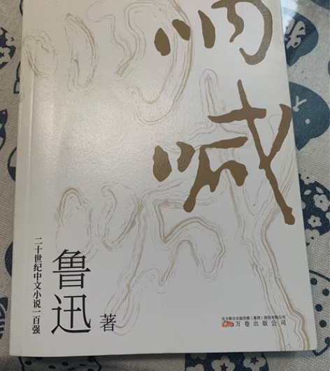 《呐喊》鲁迅 看完了书本保护的很新，没有笔...