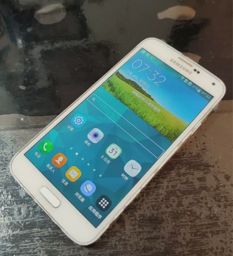 三星s5电信版G9009w，无拆无修，表皮...