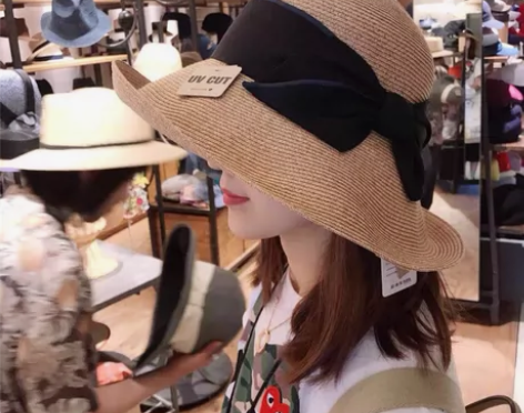 孙俪同款帽子出口日本外贸订单正品夏季可折叠...