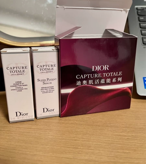 迪奥小a瓶肌活蕴能精华 3mlx2全新 某...