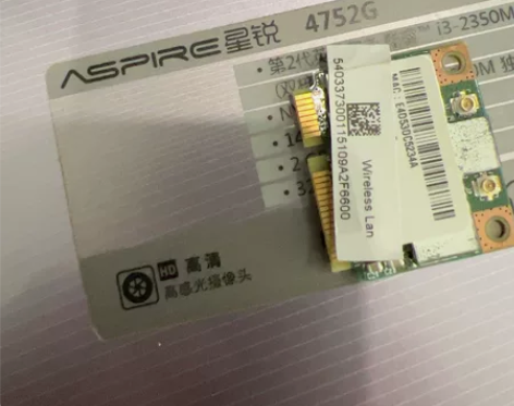 无线网卡     宏基笔记本拆下来的， 感...