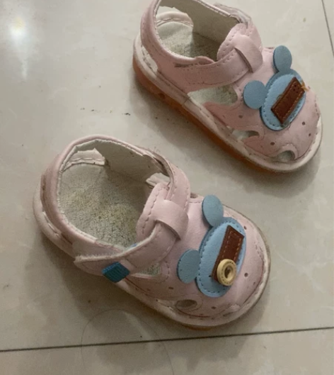 叫叫鞋女宝宝鞋子软底婴儿学步鞋防滑女童鞋公...