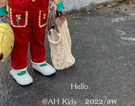 AH，专柜品牌，冬款，加绒，灯笼绒裤子，8...