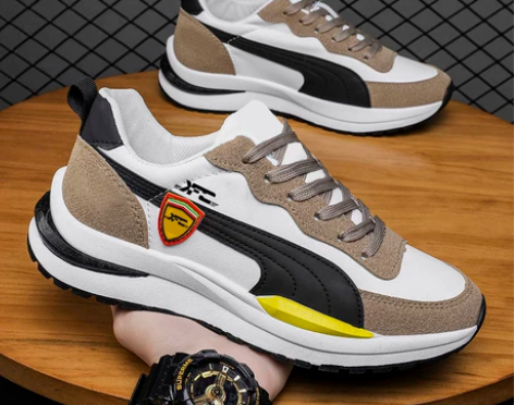 男鞋春季2022新款运动休闲鞋潮流百搭透气...