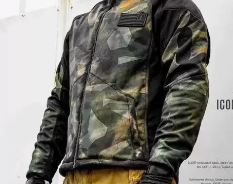 新款icon摩托车机车骑行服帽衫四季防摔帅...