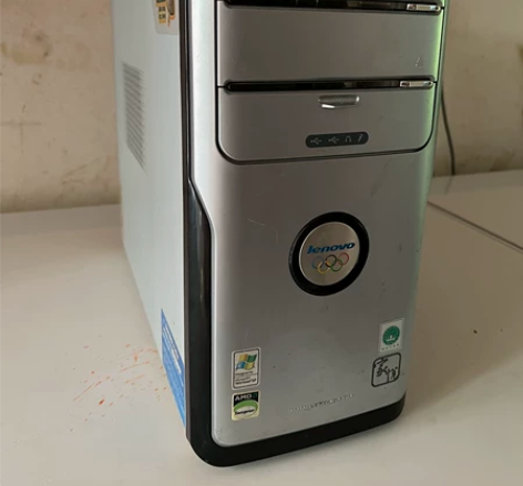 lenovo 联想电脑 台式机办公电脑，正...