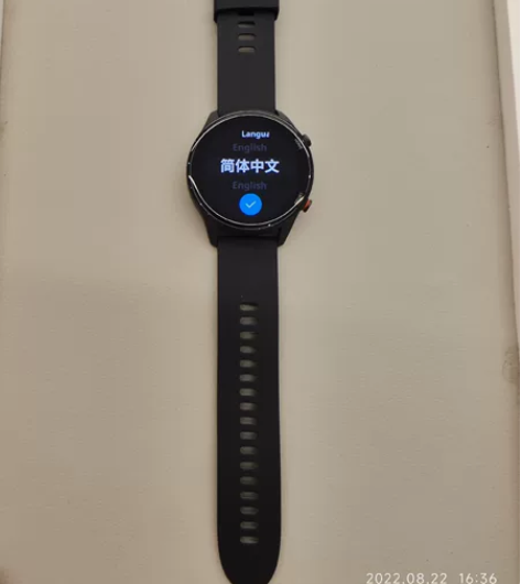 小米手表color运动版 典雅黑 有使用痕...