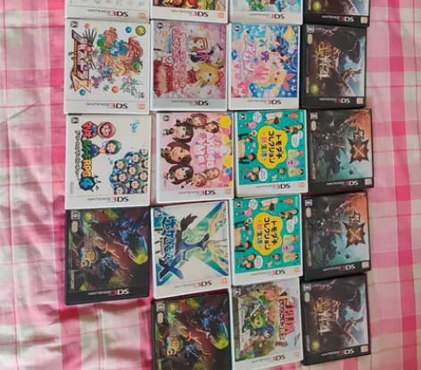 3ds 卡带 23个 3ds 口袋妖怪x ...