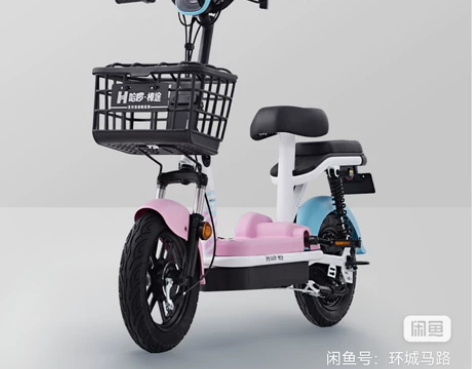 哈啰棒途A10Q智能电动车 48v 手机解...