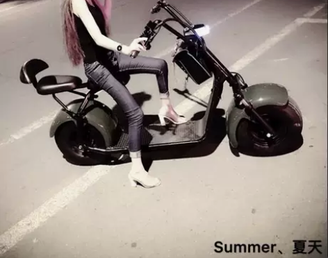 电动车宽胎电动自行车电动滑板锂电车哈雷