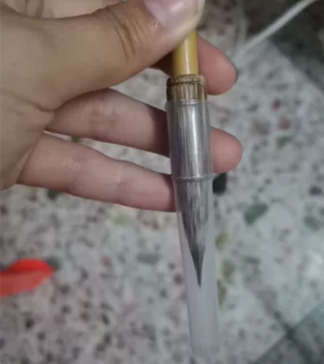 出一支可以写兰亭集序的鼠须写意笔，出锋3....