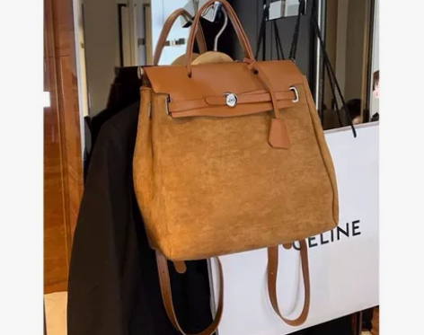 新款凯利双肩包女包学生旅行包背包单肩手提包...