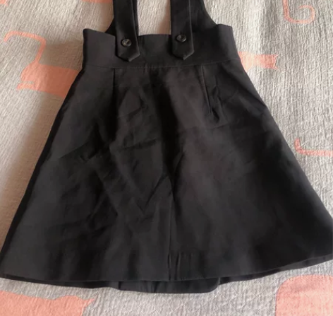 CC##amp；amp；DD黑色背带裙 S...