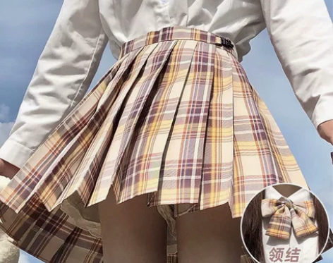 原创山吹jk制服裙短袖套装正版日系学院风百...