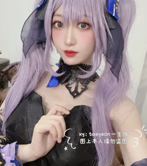 【现售】三町目原神cos刻晴新皮肤霓裾翩跹...