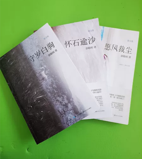 郭敬明三本散文集 全是很久以前买的，两本腰...