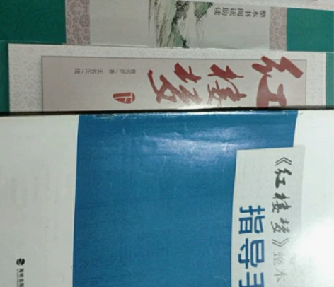 高一红楼梦辅导书没用过  里面没有字就一直...