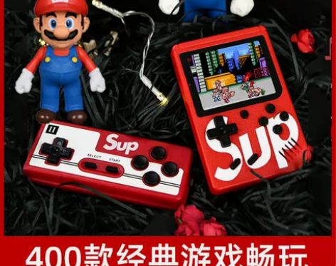 新款sup掌上复古游戏机童年怀旧款超级ps...