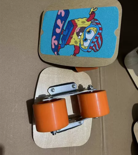 漂移板分体滑板工厂尾货 工厂代工剩余配件自...