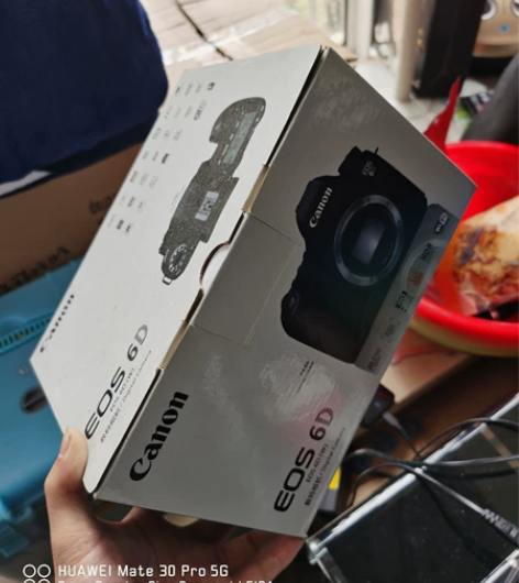 佳能6D包装盒空盒子 成色如图实拍,二手物...