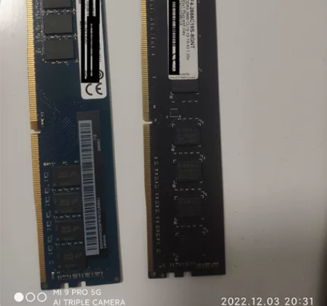 记忆科技+芝奇内存条，ddr4 2666内...