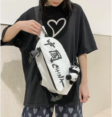 爆款胸包男2022新款女单肩斜跨背包时尚百...