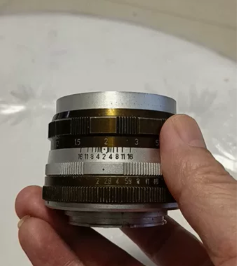 老海欧单反相机上的镜头，海欧品牌，mD口，...