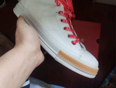 匡威陈冠希clot联名，成色自观，原鞋垫换...