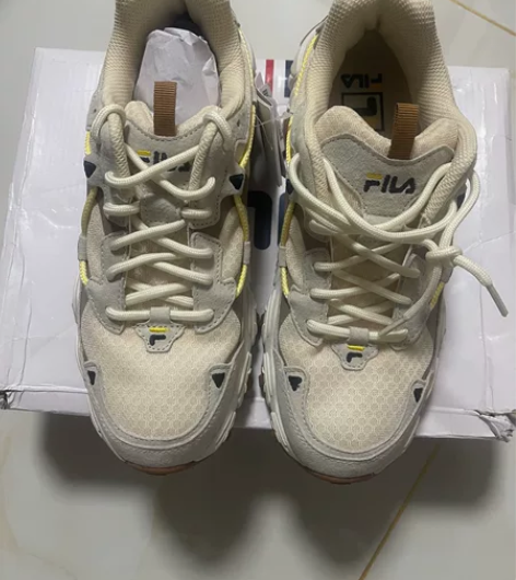 fila 斐乐二代猫爪鞋 海淘正品，标41...