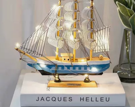 【清库存】客厅房间柜子酒店装饰品一帆风顺帆...