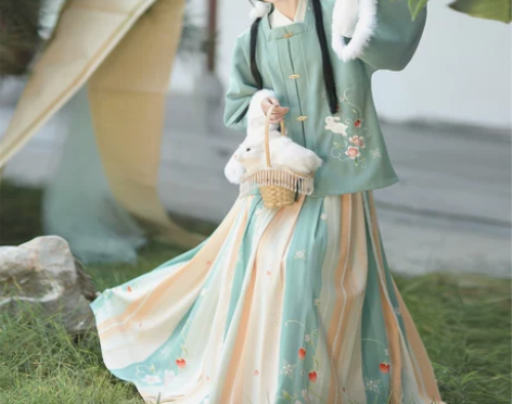 韵梦棋原创明制汉服女冬季加厚加绒保暖爆款绣...