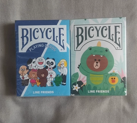 bicycle布朗熊扑克，丛林布朗熊118...