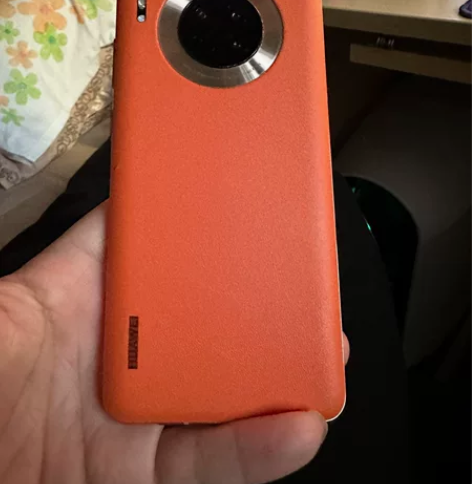 华为mate30素皮橙色5G版,8+128...