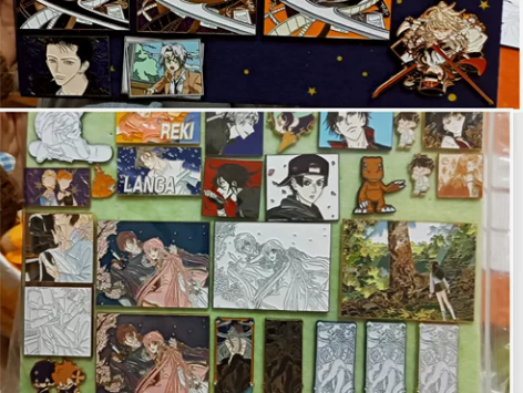 【出】①退坑出金属徽章【可单出】 【特典可...