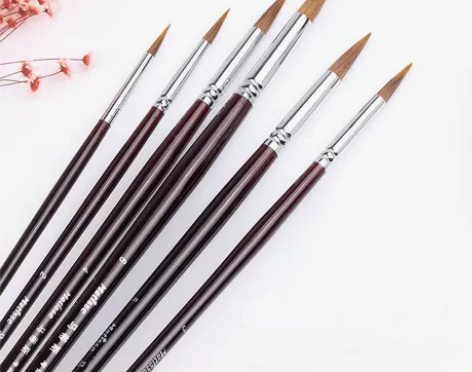 包邮马帝斯圆头水彩水粉笔水彩笔