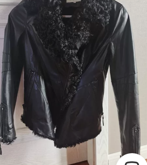 女式裘革两用羔羊皮草上装，柔软舒适暖和，大...