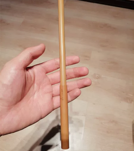 纯羊毫玉兰蕊老毛笔一支，出锋4.5厘米，锋...