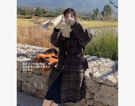 华尔兹挂脖裙 冬日内搭王！少女又气质~自然...