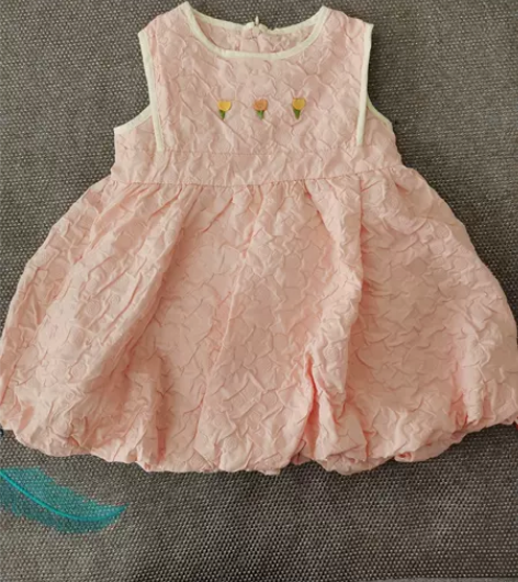 粉色花苞裙90码 全新带吊牌!买重复了裙长...